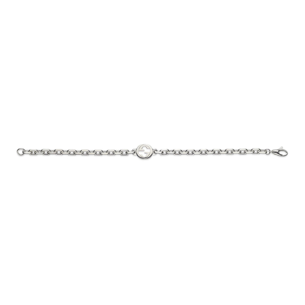 Gucci Interlocking Silver Chain Bracelet variant Pursuit