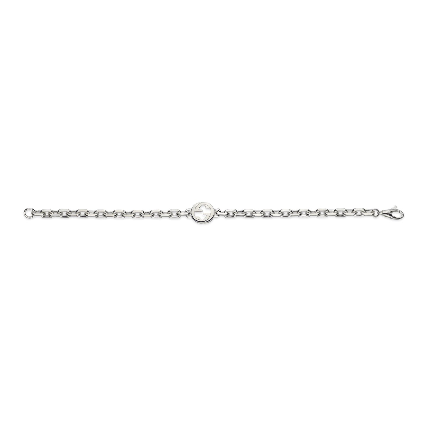Gucci Interlocking Silver Chain Bracelet variant Pursuit