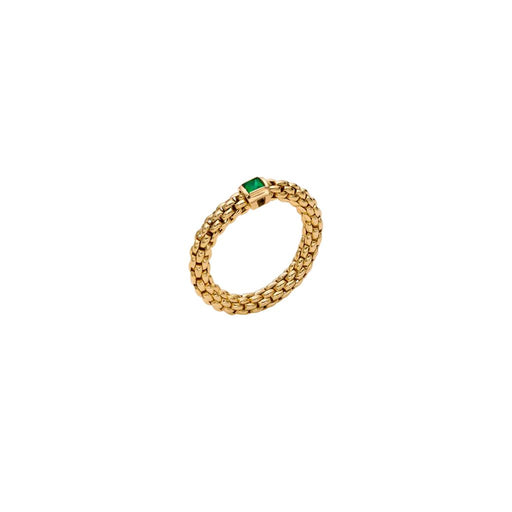 Souls 18ct Yellow Gold Flex'it Emerald Ring 09E08AX_B6_G_XGX Ring Fope S  