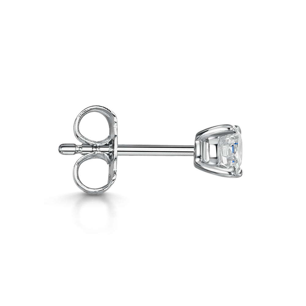 18ct White Gold Diamond Stud Earrings 0.50ct simple Pursuit