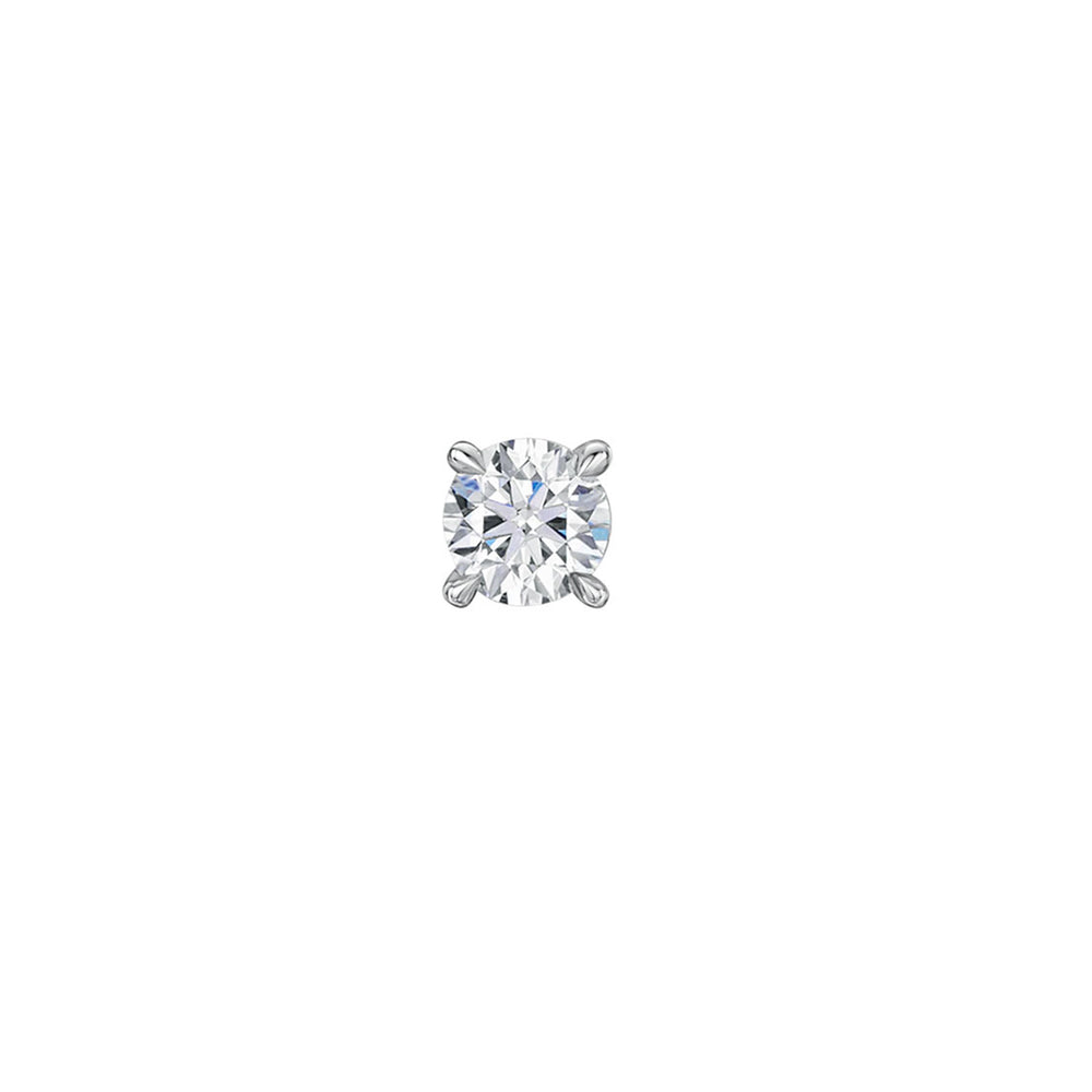 18ct White Gold Diamond Stud Earrings 0.50ct simple Pursuit