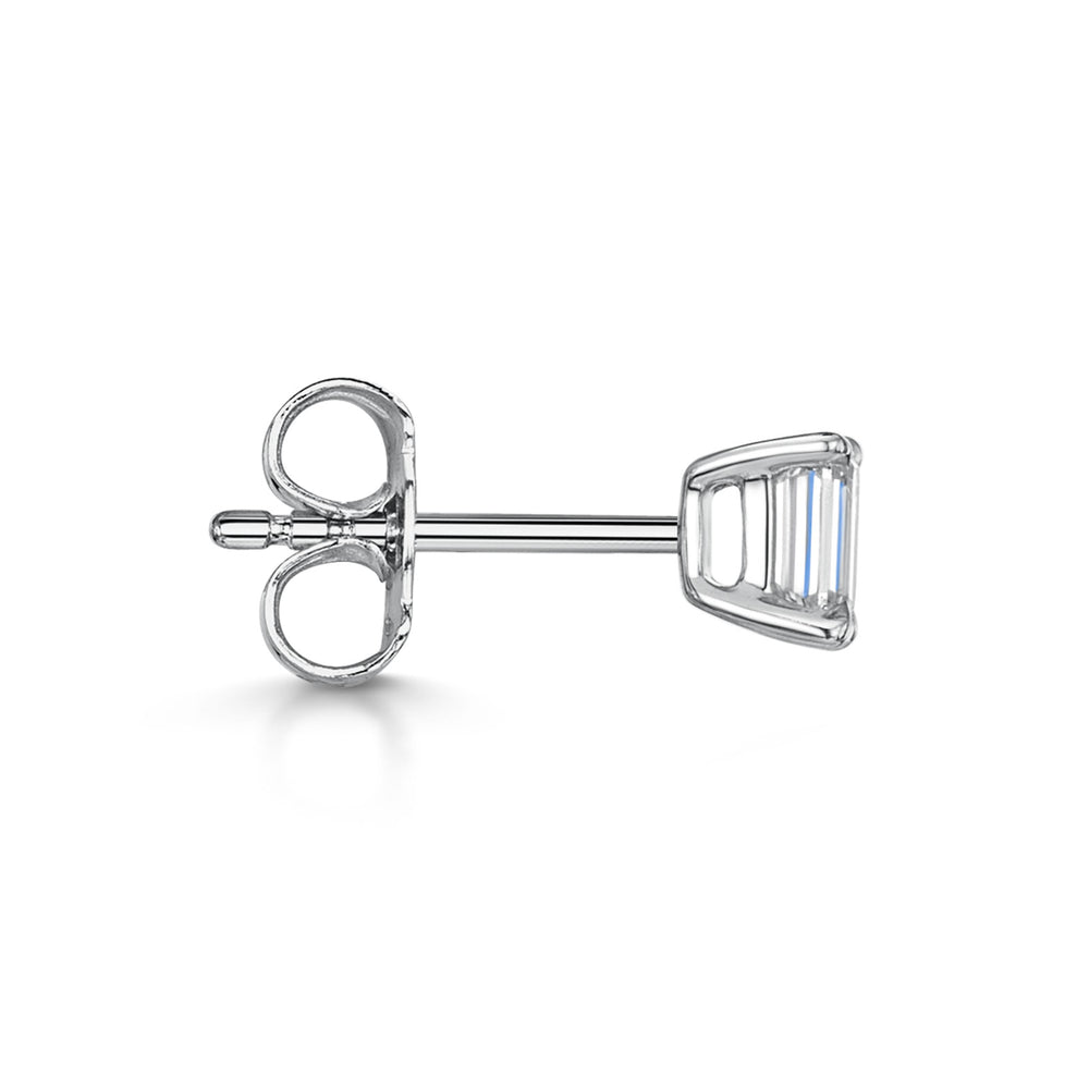 18ct White Gold Diamond Stud Earrings 0.50ct simple Pursuit