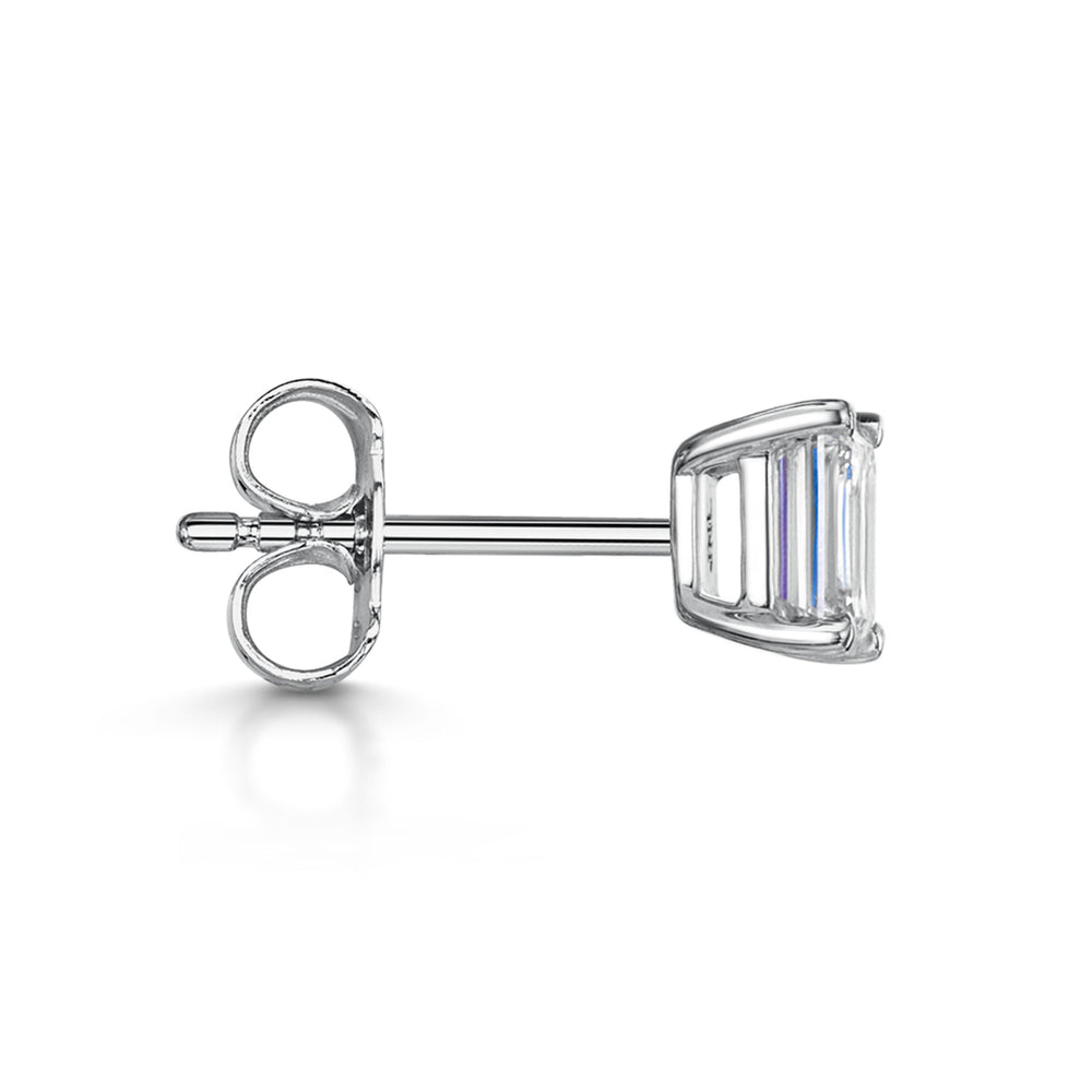 18ct White Gold Diamond Stud Earrings 1.00ct simple Pursuit