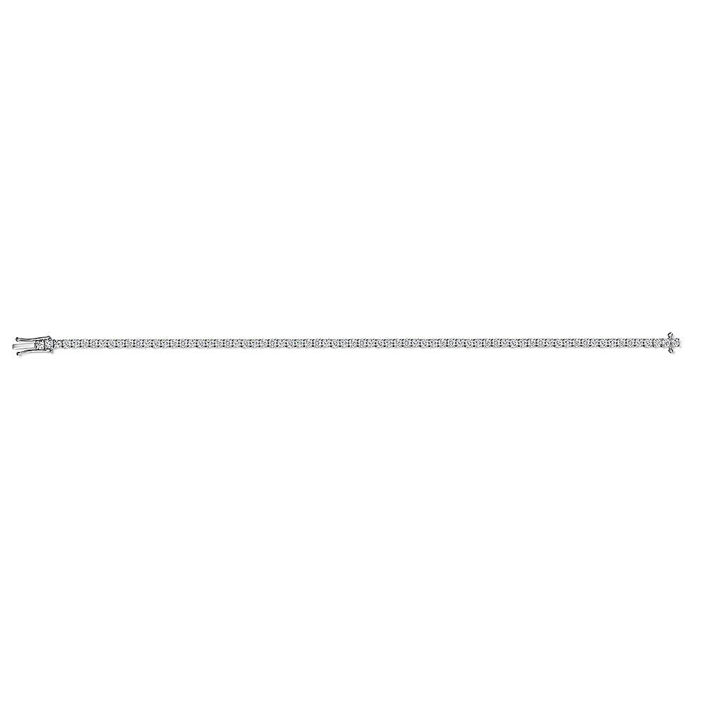 18ct White Gold Diamond Tennis Bracelet 2.00ct simple Pursuit