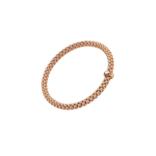 Solo 18ct Rose Gold Diamond Flex'it Bracelet 01M06BX_BB_R_XRX Bracelet Fope Small  