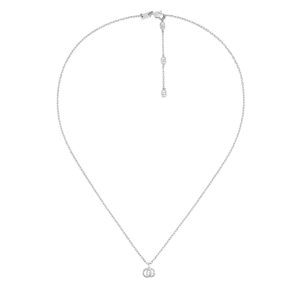 GG Running 18ct White Gold Necklace simple Pursuit