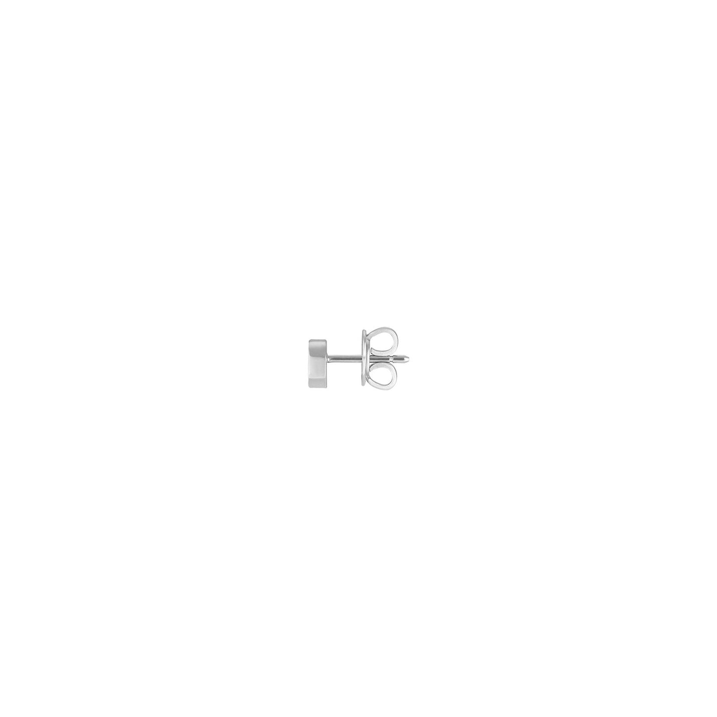 Gucci Interlocking 18ct White Gold Stud Earrings simple Pursuit