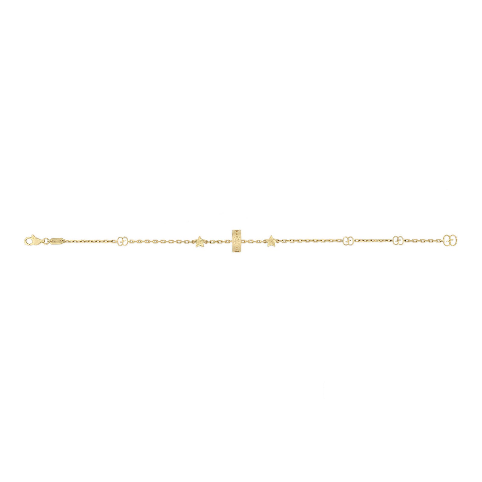 Gucci Icon 18ct Yellow Gold Star Bracelet simple Pursuit