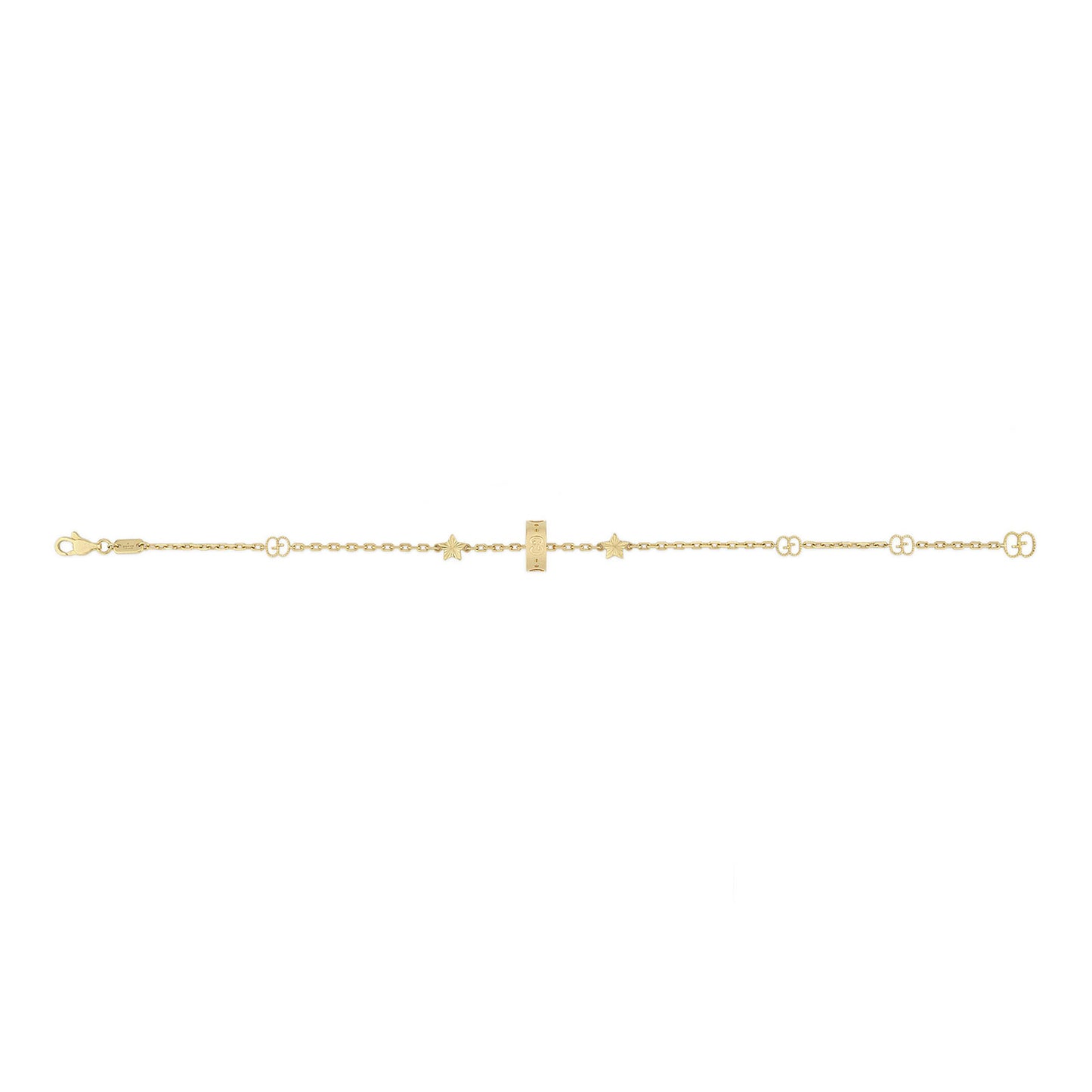 Gucci Icon 18ct Yellow Gold Star Bracelet simple Pursuit
