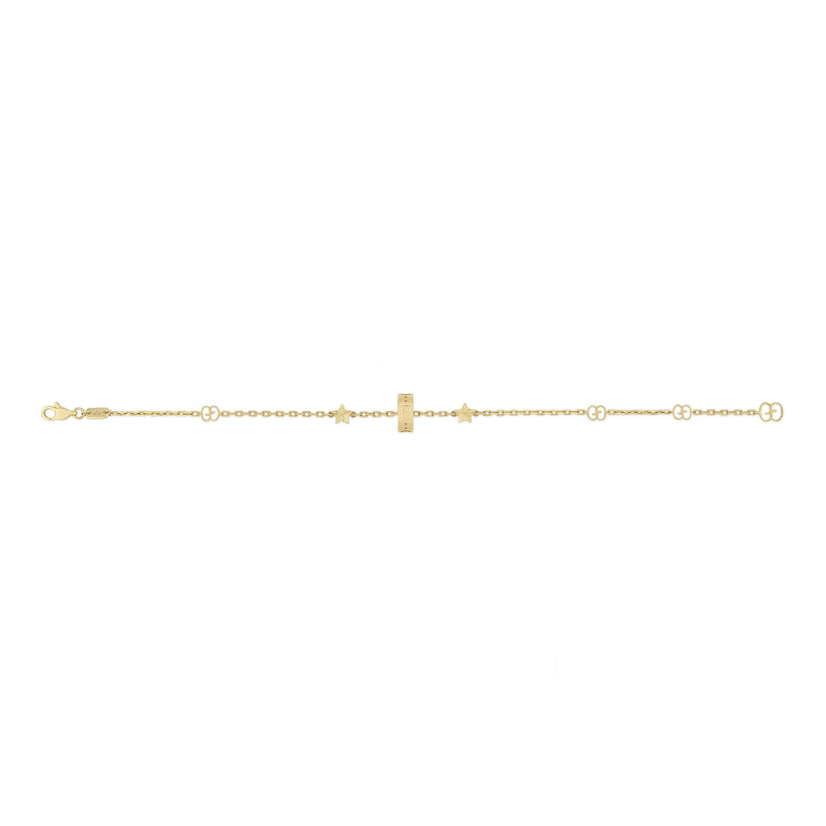 Gucci Icon 18ct Yellow Gold Star Bracelet simple Pursuit