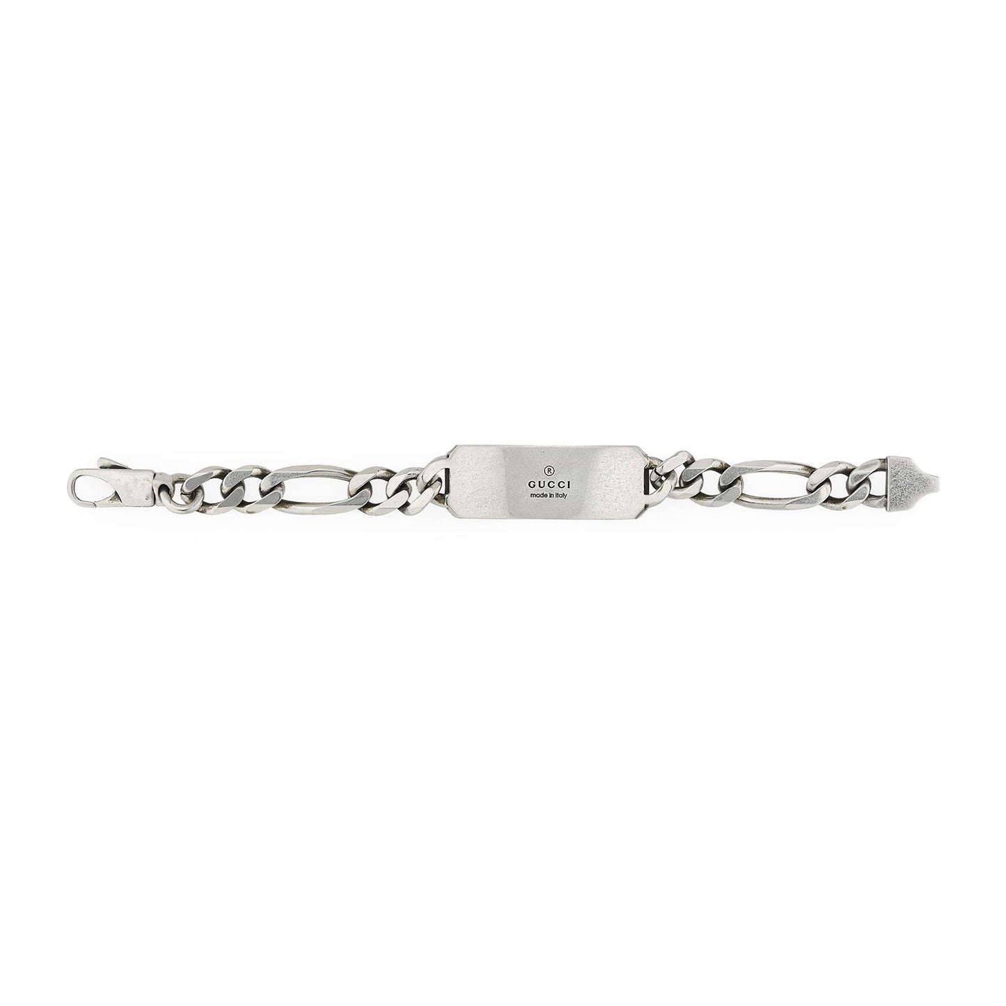 Gucci Signature Silver GG & Bee Tag Bracelet simple Pursuit