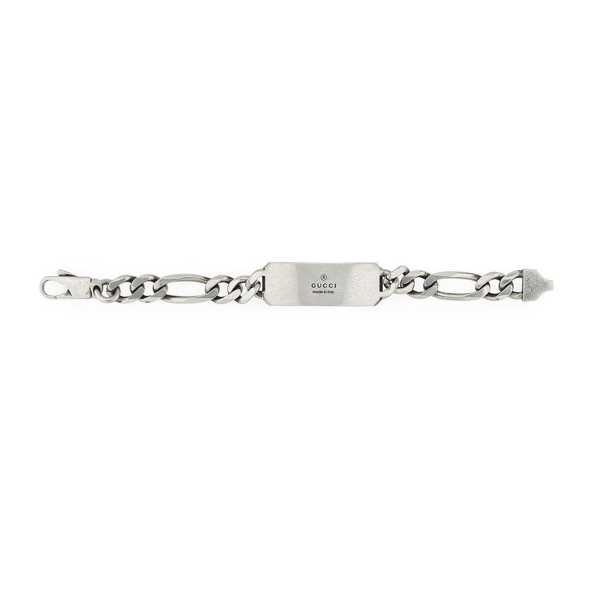 Gucci Signature Silver GG & Bee Tag Bracelet simple Pursuit