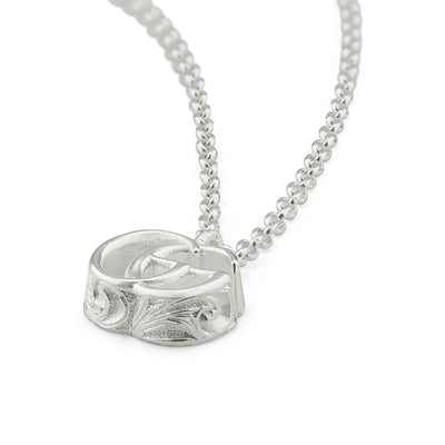 GG Marmont Silver Pendant Necklace simple Pursuit