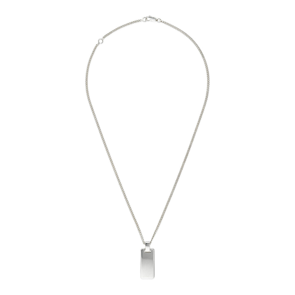 Gucci Signature Silver Pendant Necklace simple Pursuit