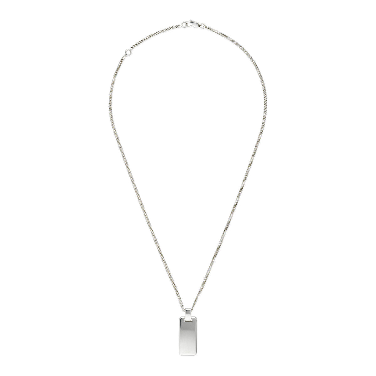 Gucci Signature Silver Pendant Necklace simple Pursuit