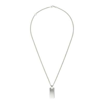 Gucci Signature Silver Pendant Necklace simple Pursuit