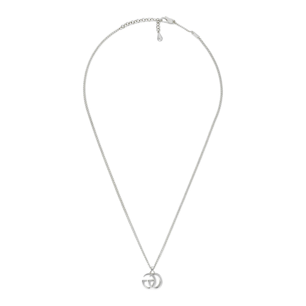 GG Marmont Silver Pendant Necklace simple Pursuit