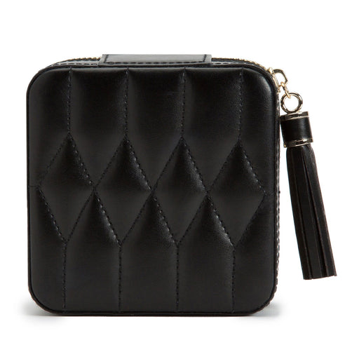 Wolf Caroline Zip Travel Case in Black 329971 “Online Exclusive” Jewellery Storage Wolf