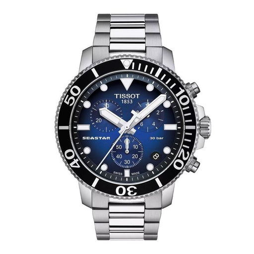 Tissot Seastar 1000 Chronograph Quartz 45.5mm T1204171104101 Watches Tissot   