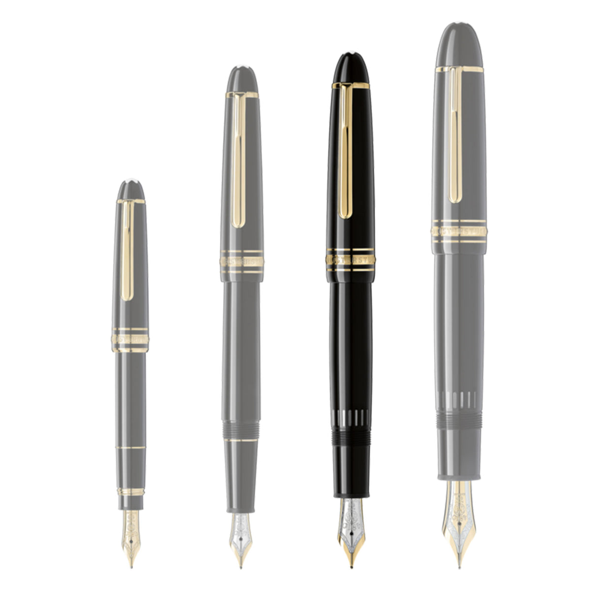 Meisterstück Gold-Coated LeGrand Fountain Pen simple Pursuit