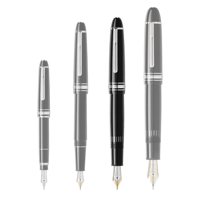 Meisterstück Platinum-Coated LeGrand Fountain Pen simple Pursuit