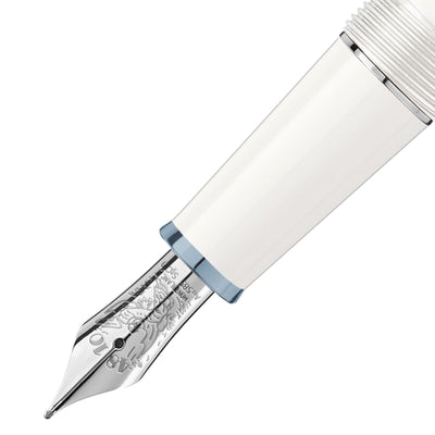 Meisterstück Glacier Classique Fountain Pen White simple Pursuit