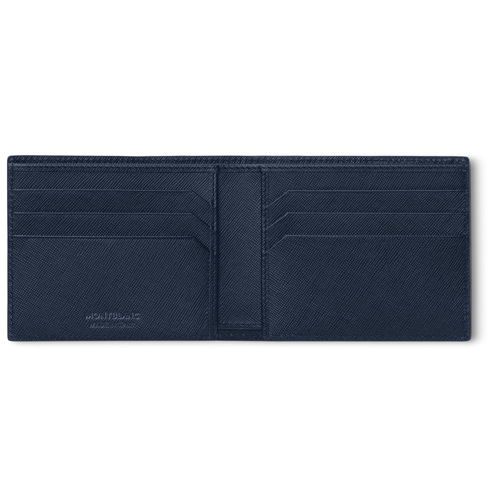 Sartorial Blue Wallet 6cc simple Pursuit
