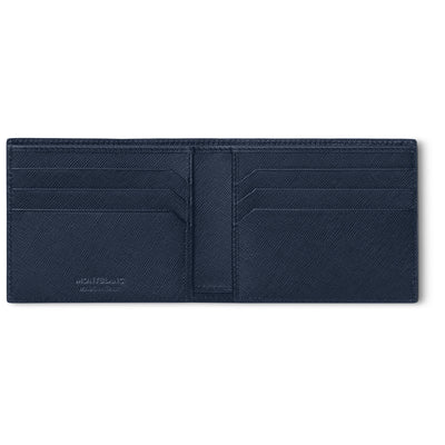 Sartorial Blue Wallet 6cc simple Pursuit