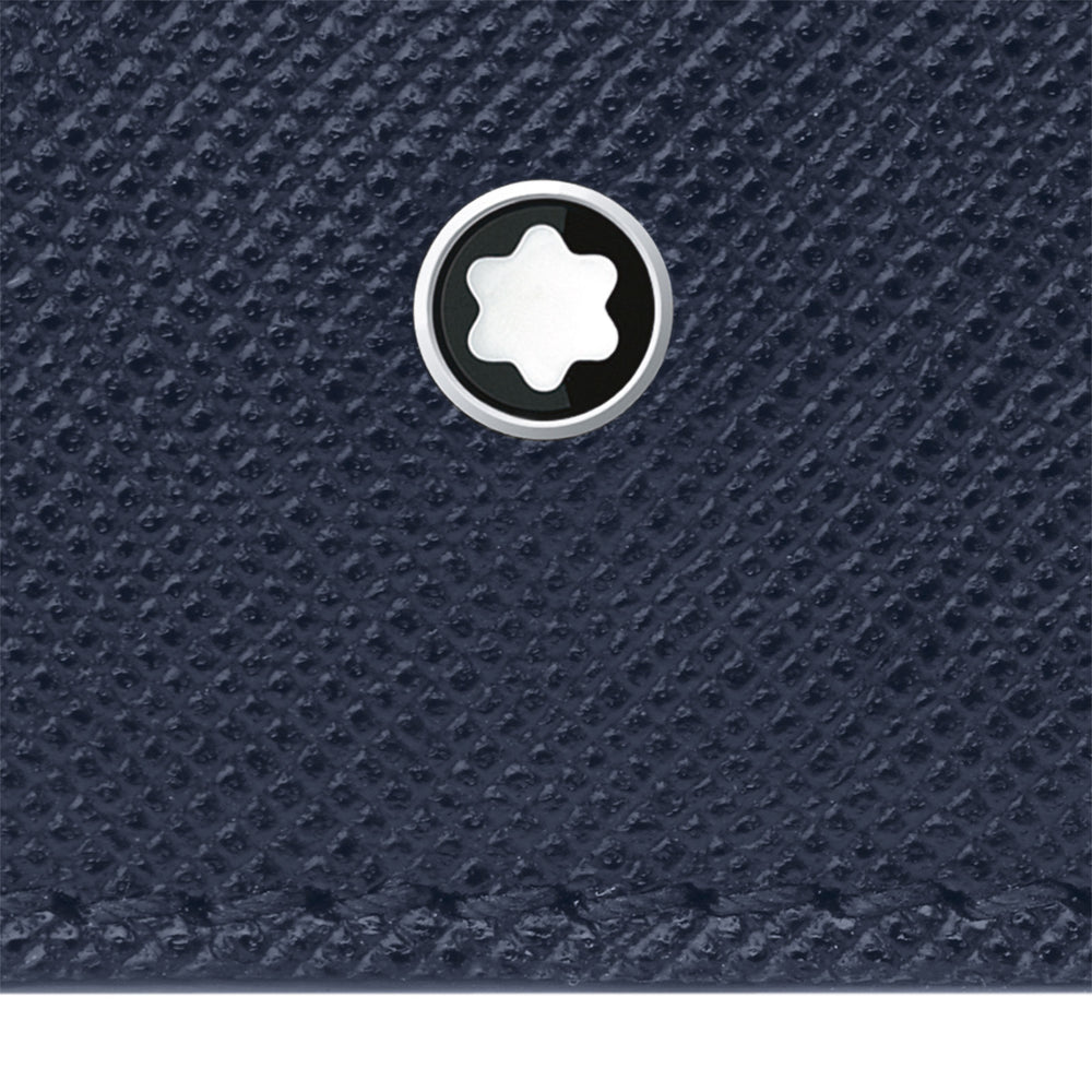 Sartorial Blue Wallet 6cc simple Pursuit