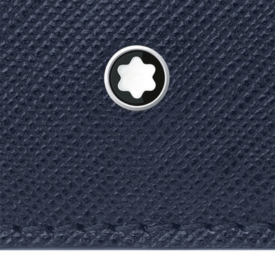 Sartorial Blue Wallet 6cc simple Pursuit
