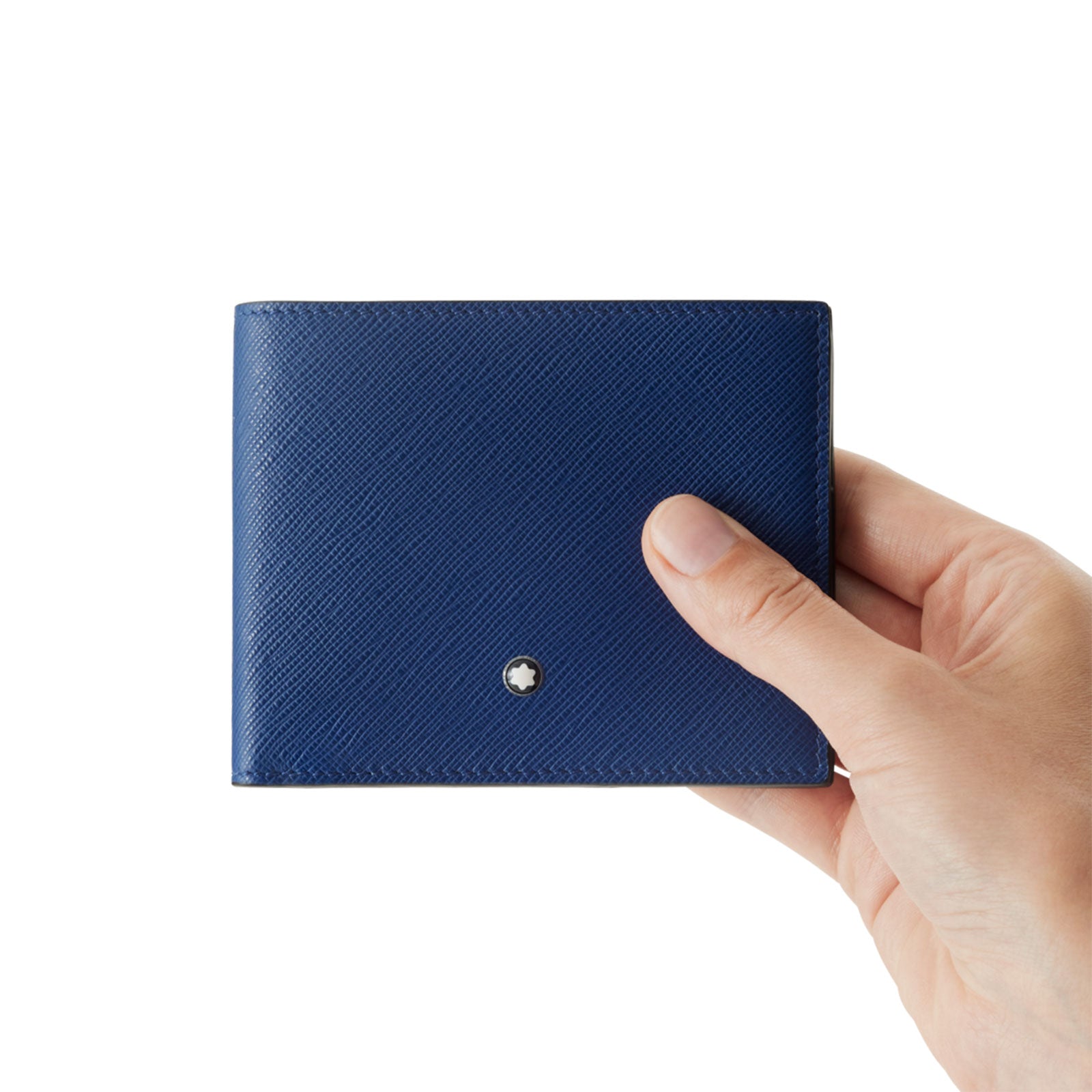 Sartorial Blue Wallet 6cc simple Pursuit