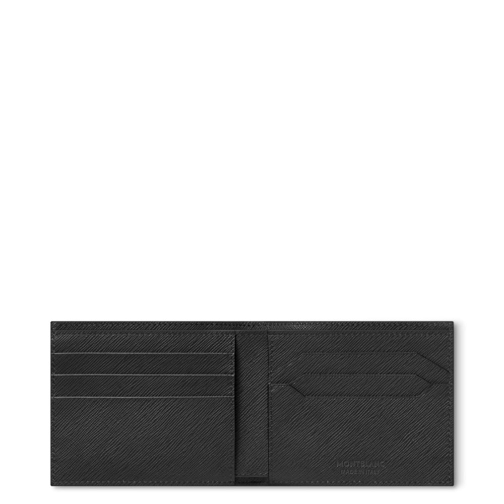 Sartorial Black Wallet 6cc simple Pursuit