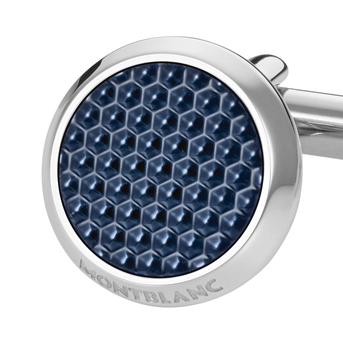 Meisterstück Cufflinks with Patterned Lacquer Inlay simple Pursuit