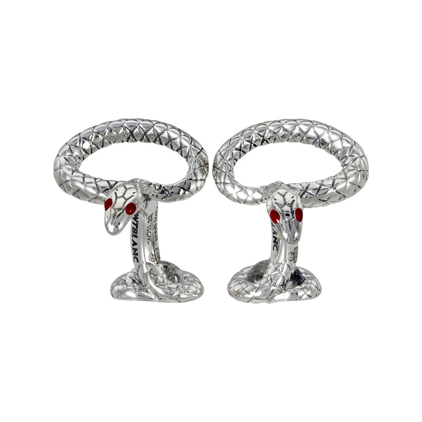 Serpent Silver Cufflinks simple Pursuit