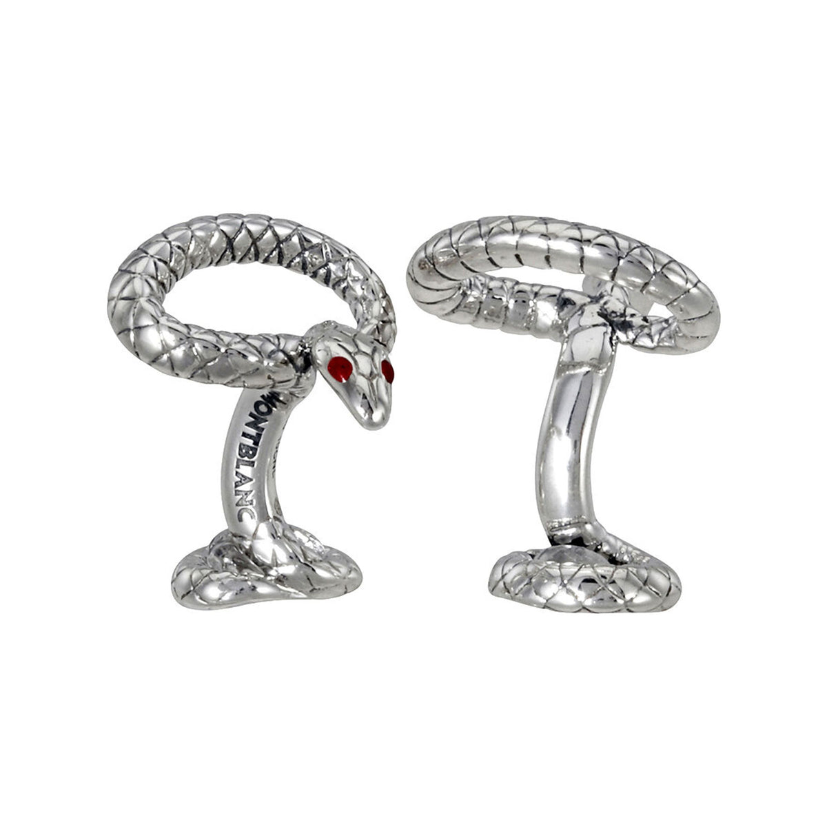 Serpent Silver Cufflinks simple Pursuit