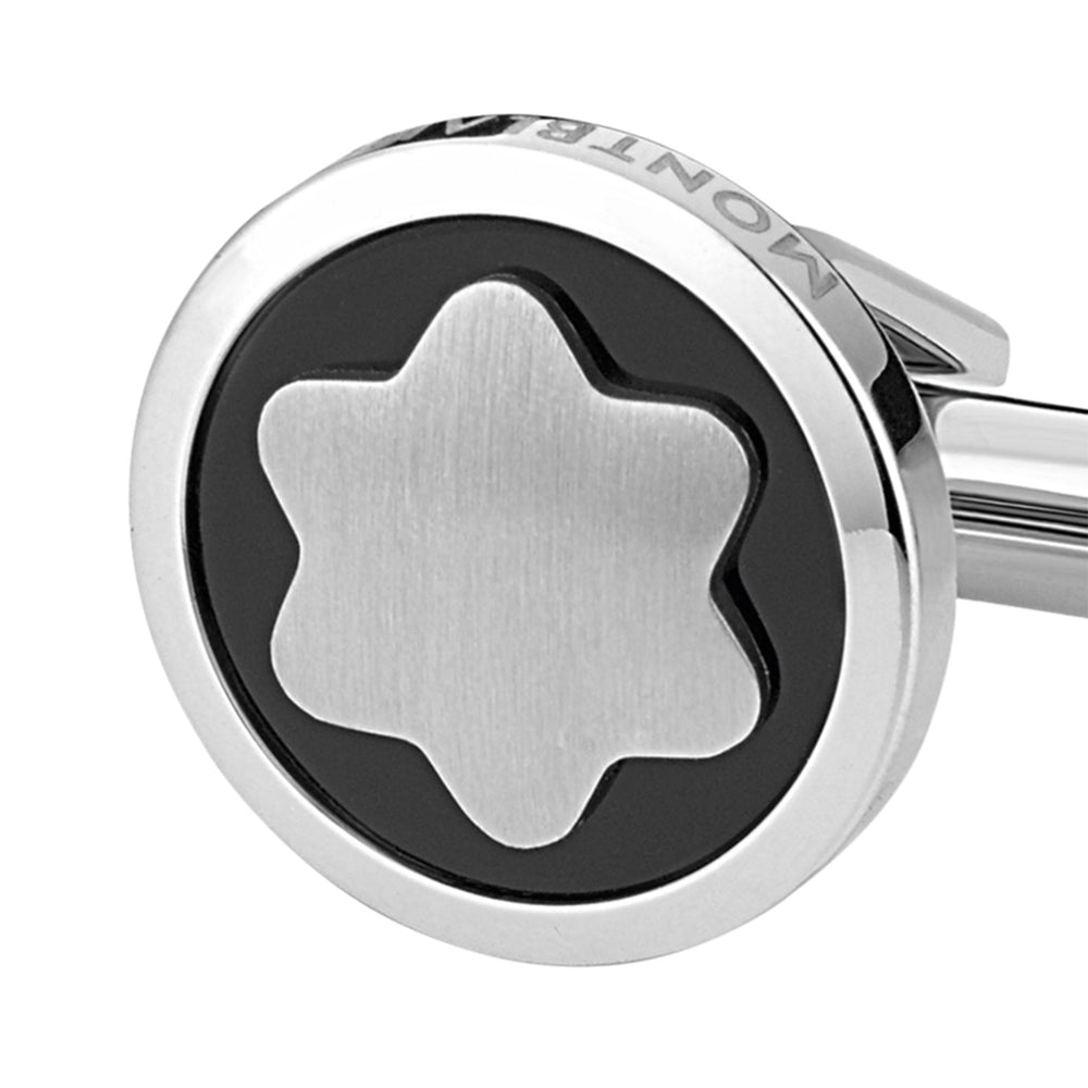 Star Cufflinks with Onyx Inlay simple Pursuit