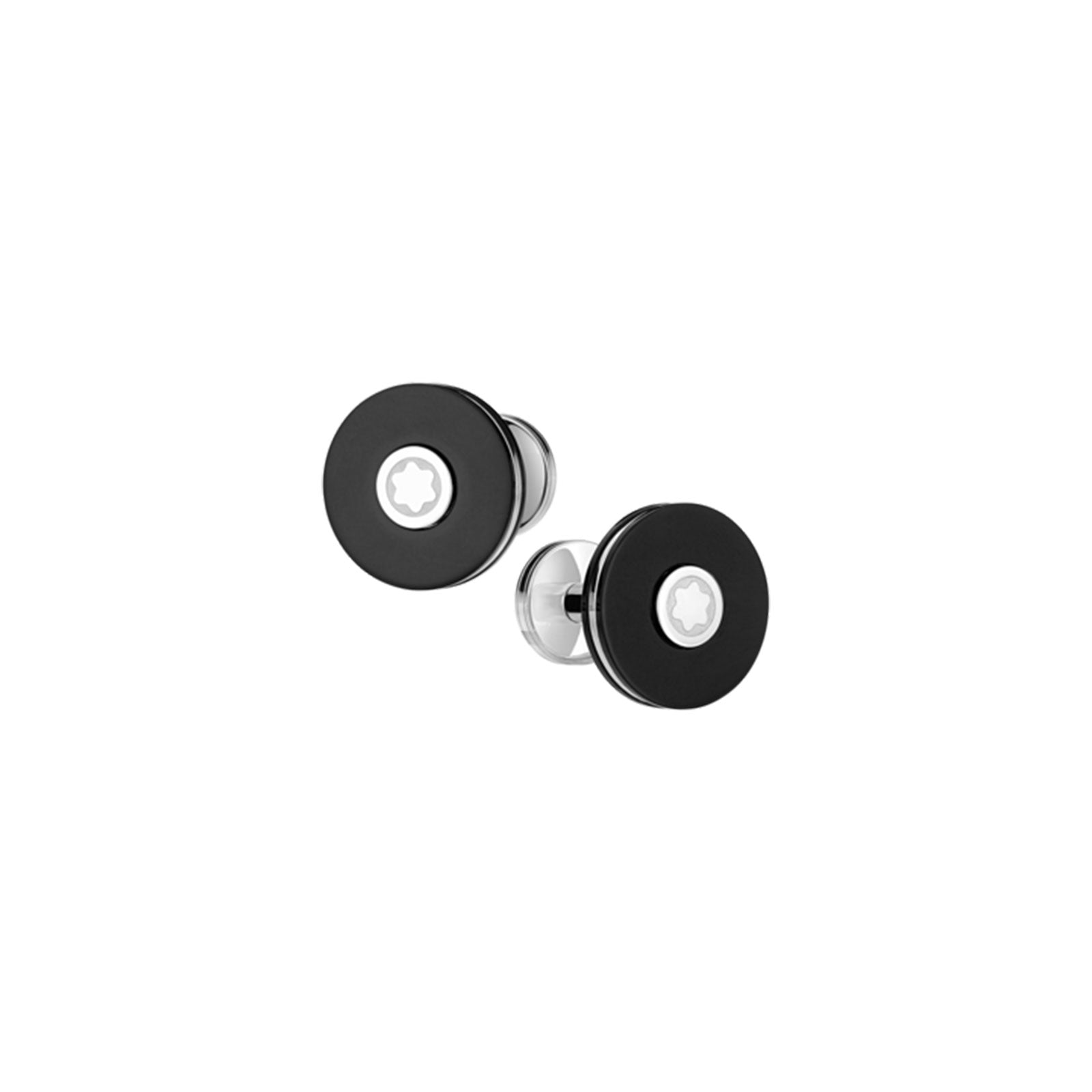 Pix Black Resin Cufflinks simple Pursuit