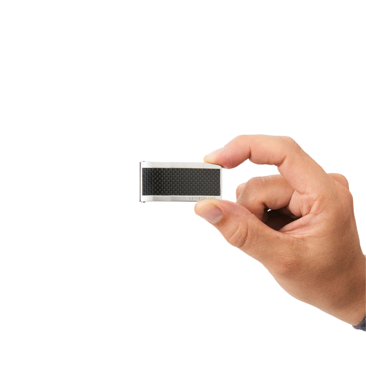 Carbon & Steel Money Clip simple Pursuit