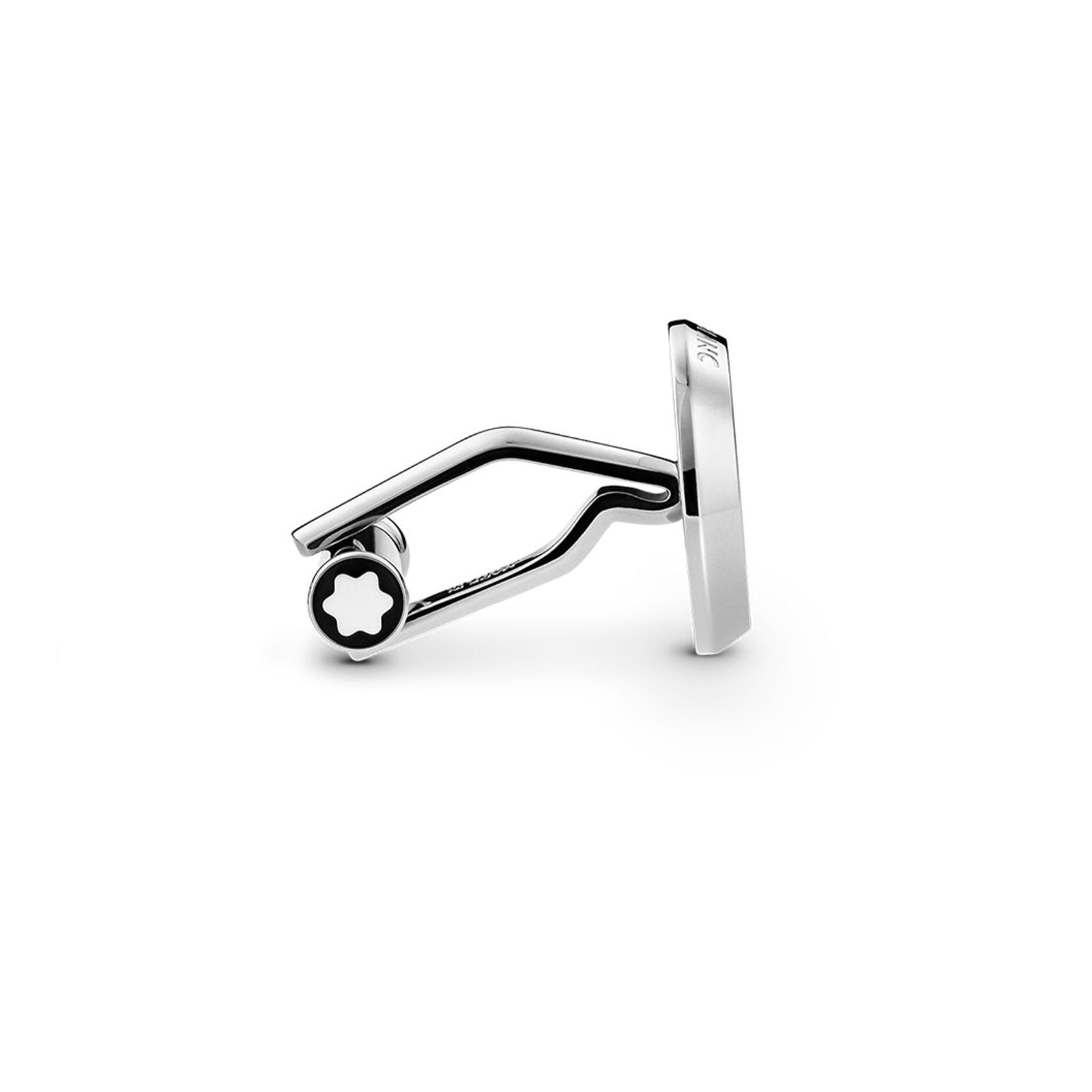 Meisterstück Cufflinks with Patterned Lacquer Inlay simple Pursuit