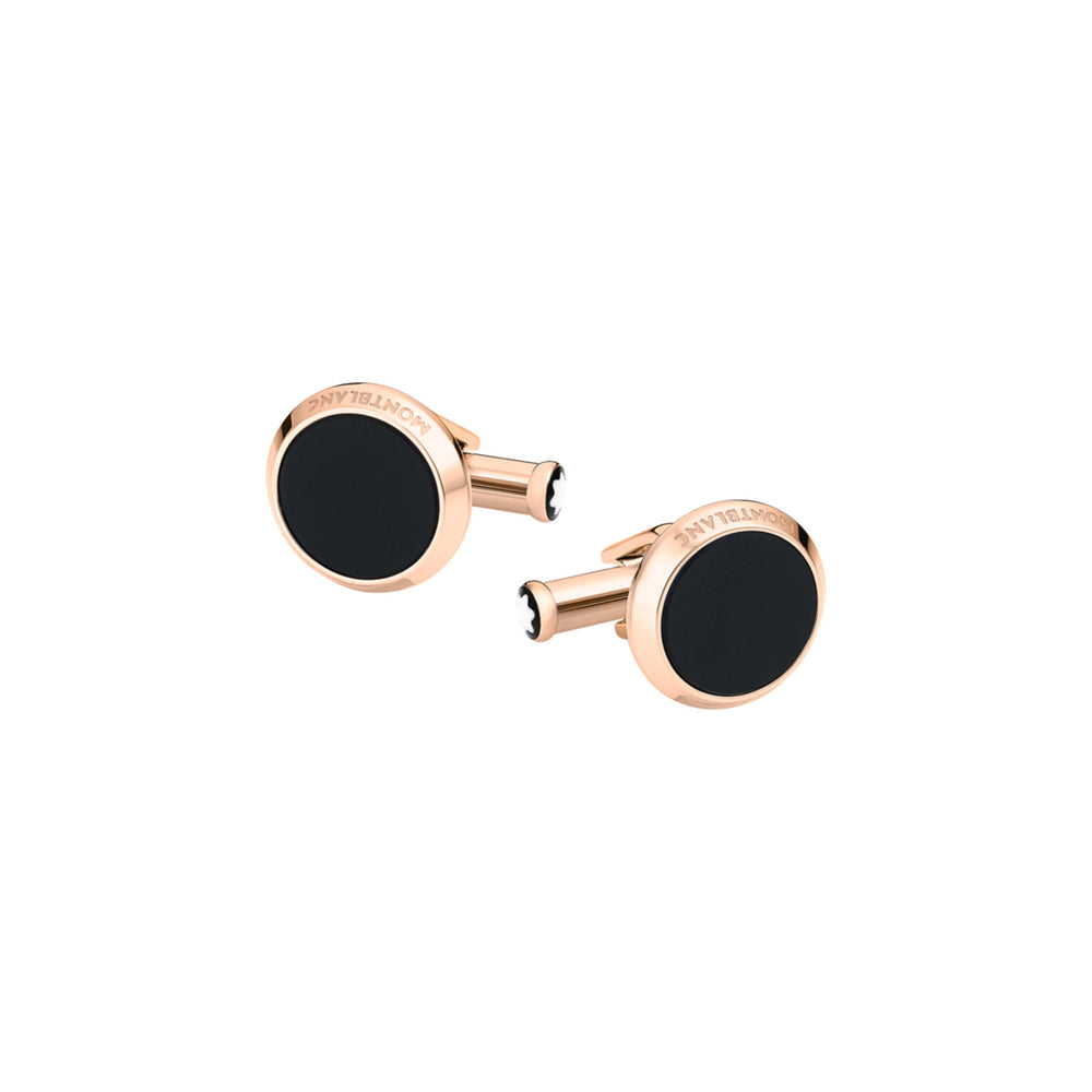 Meisterstück Cufflinks with Onyx Inlay simple Pursuit