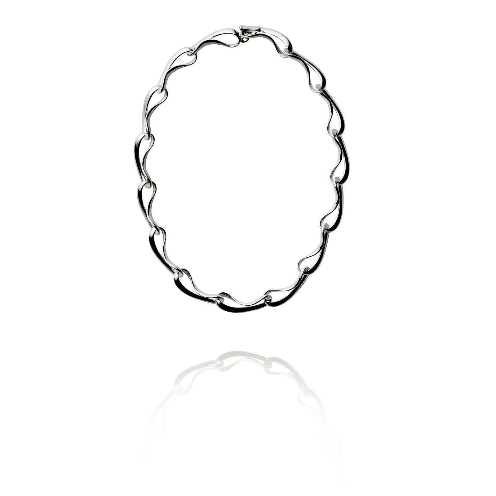 Infinity Silver Necklace simple Pursuit