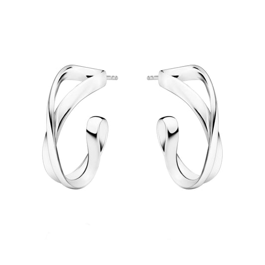 Infinity Silver Earhoops simple Pursuit