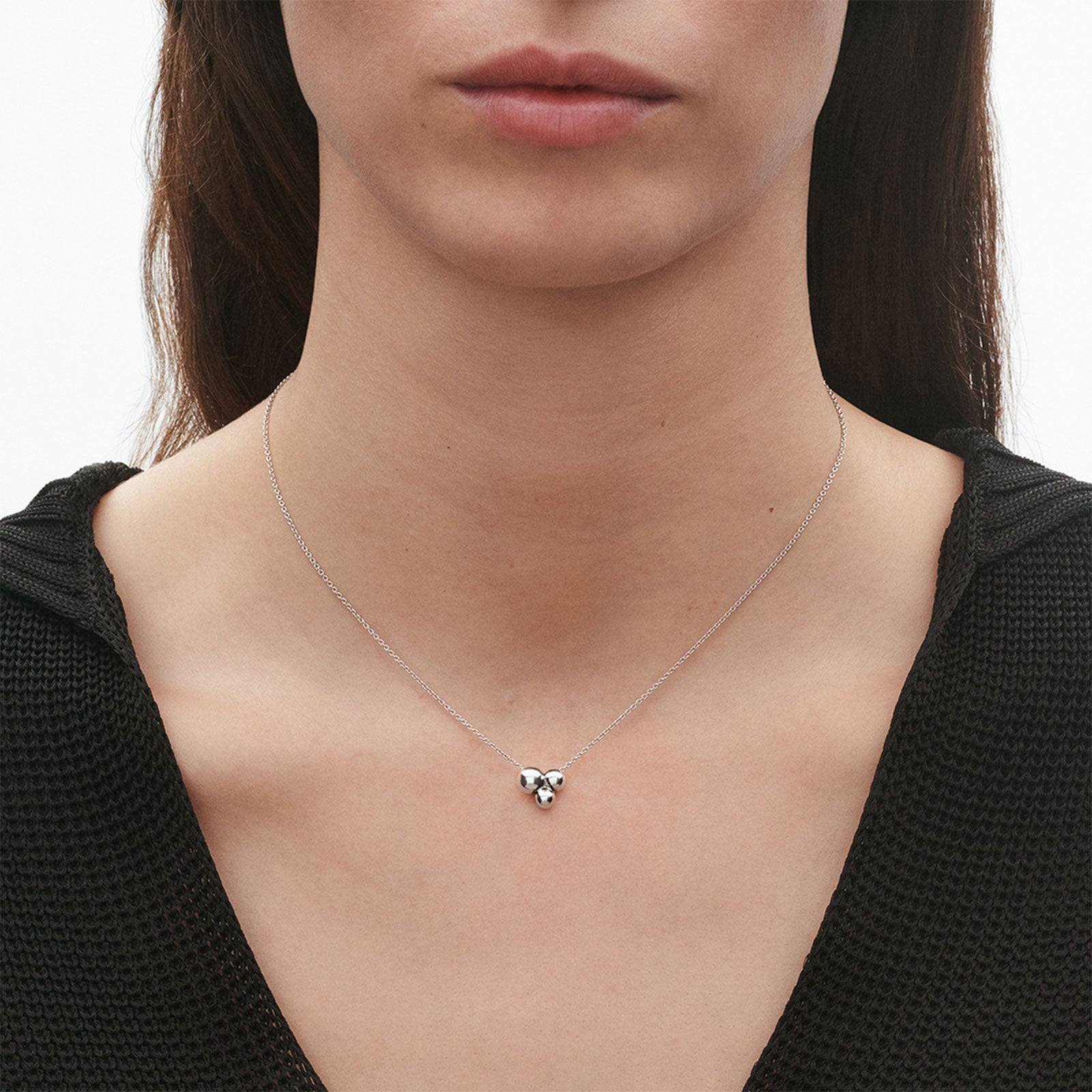 Moonlight Grapes Necklace with Pendant