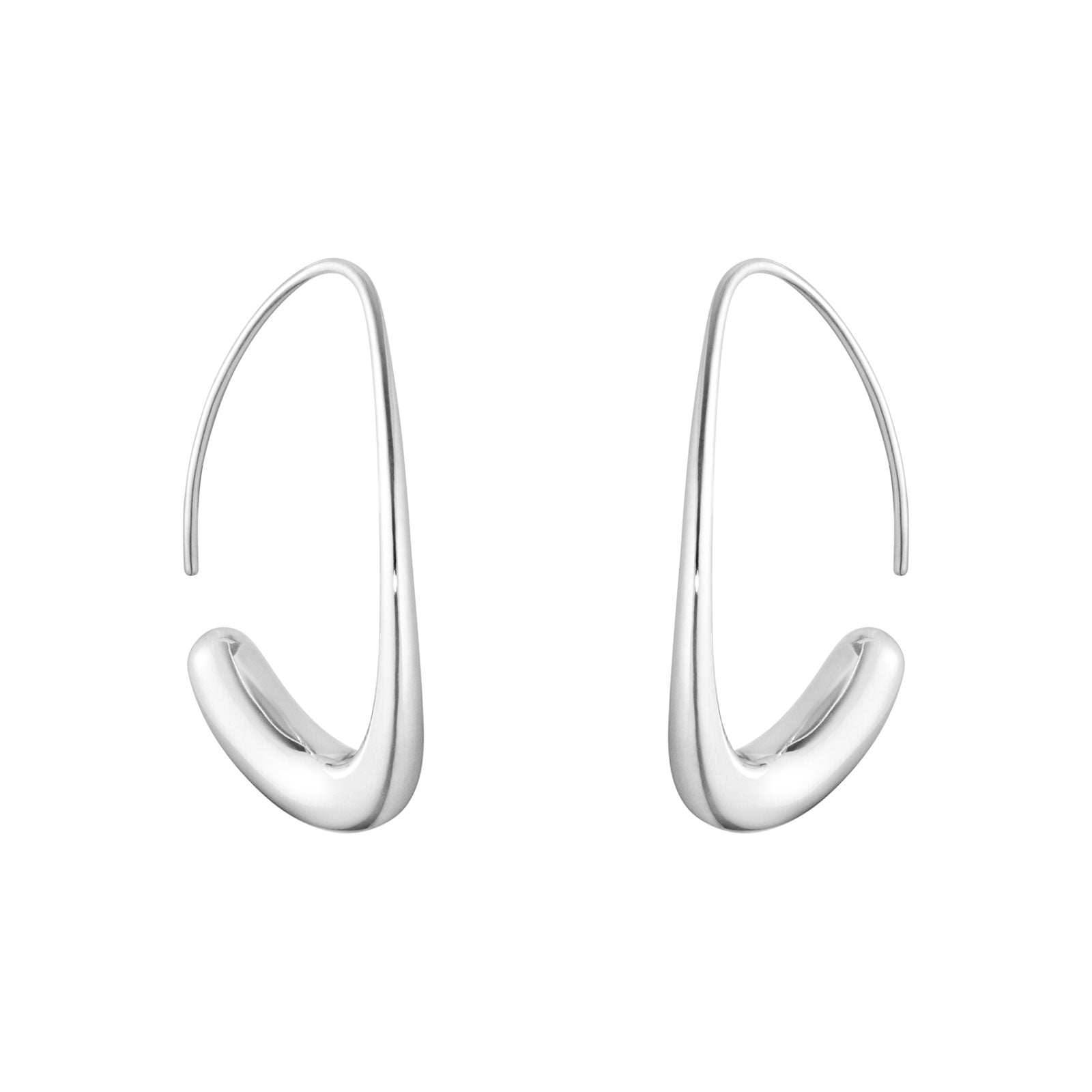 Offspring Silver Earhoops
