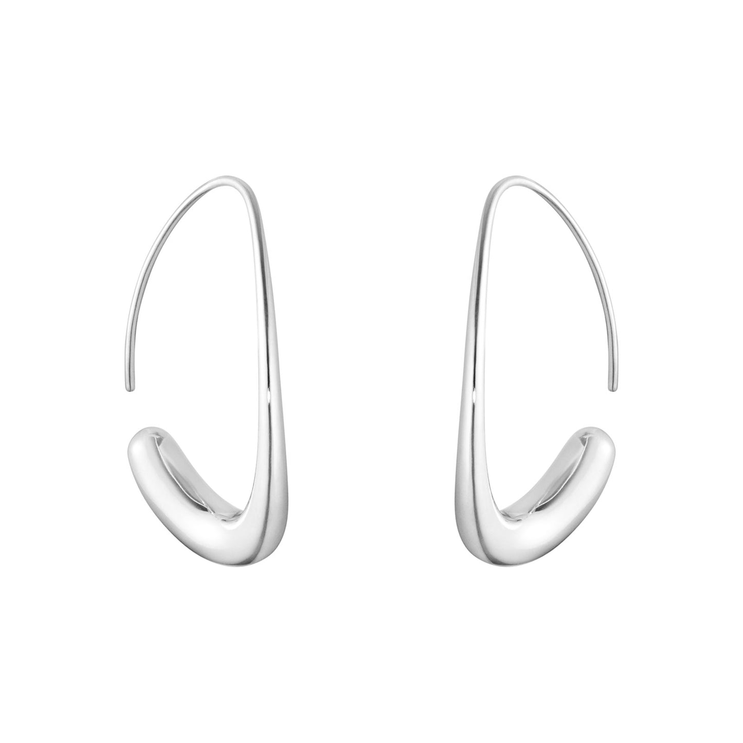 Offspring Silver Earhoops