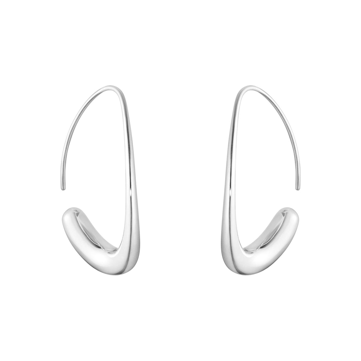 Offspring Silver Earhoops simple Pursuit