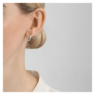 Mercy Silver Swirl Earrings simple Pursuit