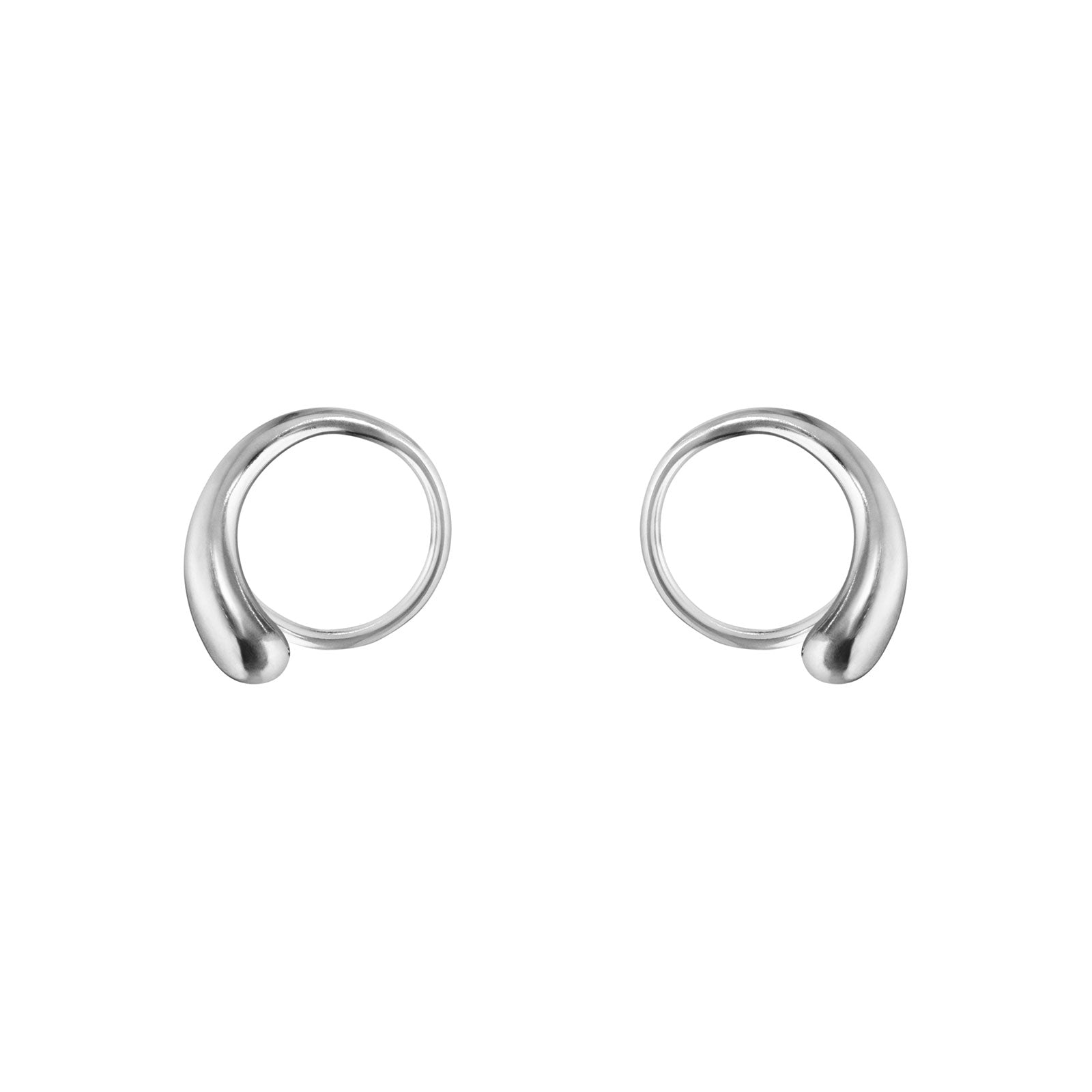 Mercy Silver Swirl Earrings
