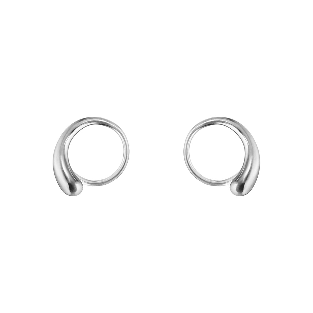 Mercy Silver Swirl Earrings
