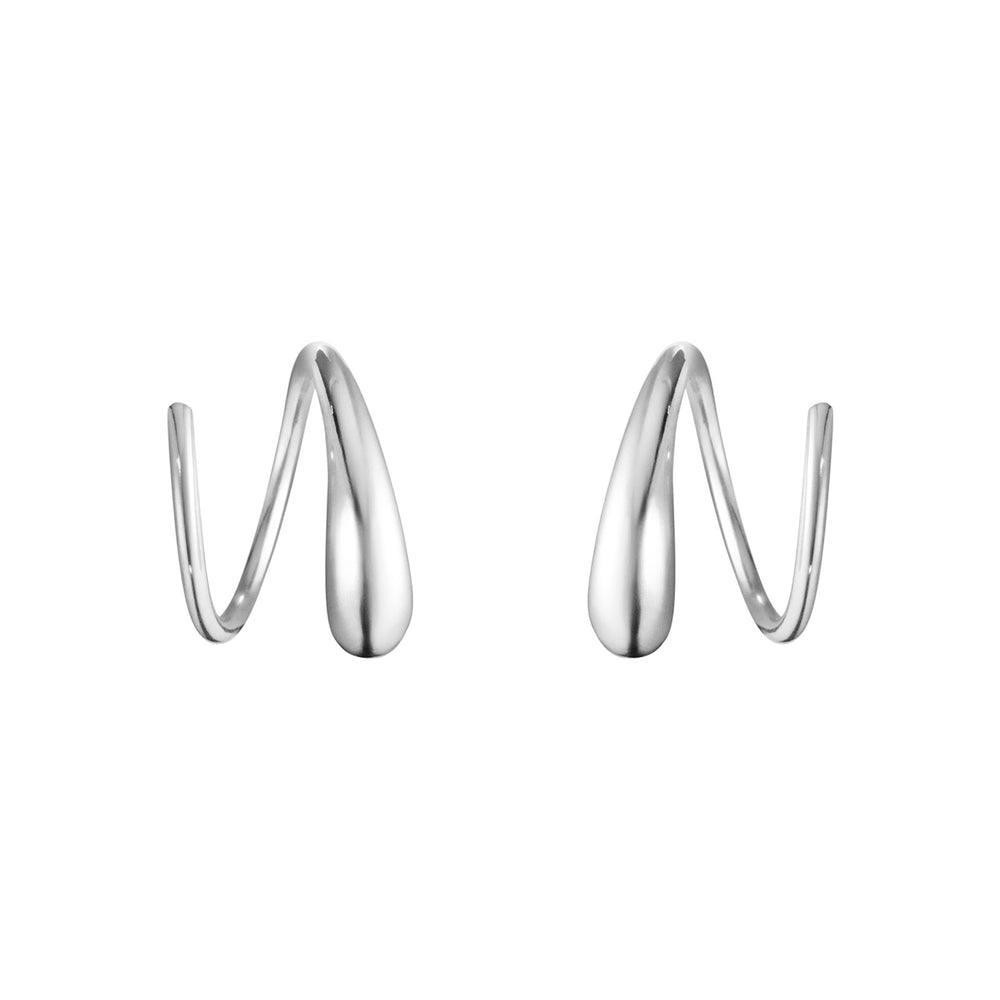 Mercy Silver Swirl Earrings